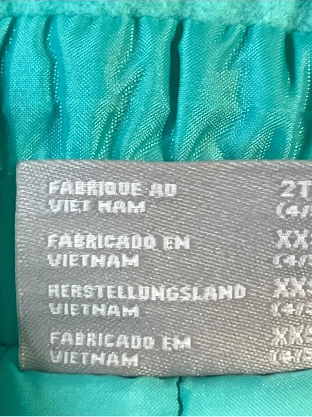 Columbia Snowslope II Snow Pants Teal Blue XXS (4-5)